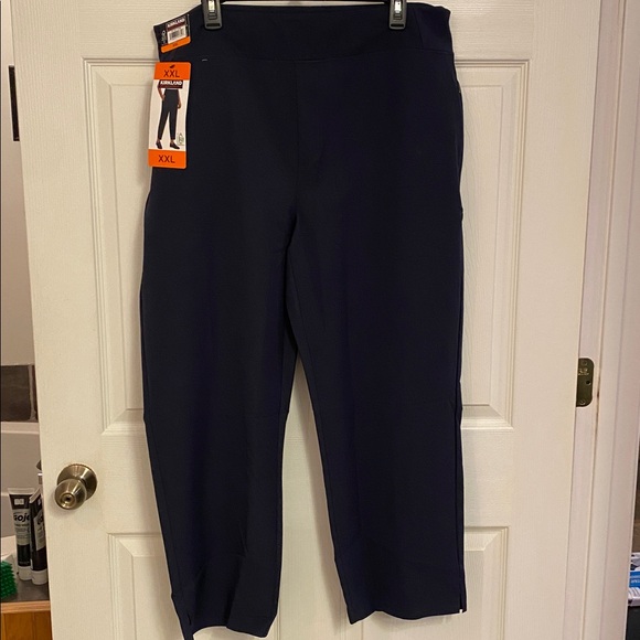 women’s Kirkland Signature Dark Blue Trousers XXL - Picture 1 of 5